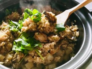 【デトックスレシピ】炊飯器でOK！牡蠣と焼き大根の炊きこみご飯